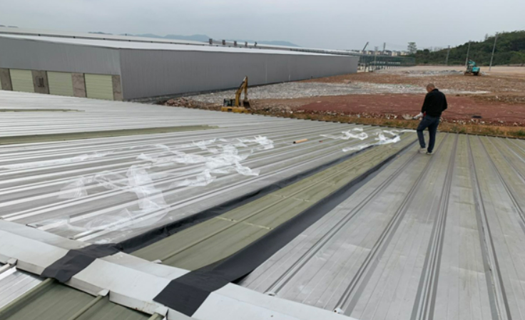 丰顺厂房屋面防水维修案例